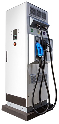 Electric vehicle charging station isolated on white background with clipping path; Shutterstock ID 1684384135; purchase_order: ev; job: ; client: ; other: 