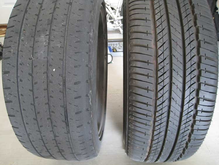 Bald tires mean major risk